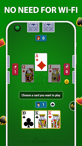 Euchre - Card Game Offline Bildschirmfoto 3