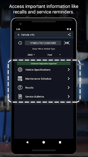 BlueDriver OBD2 Scan Tool Bildschirmfoto 1