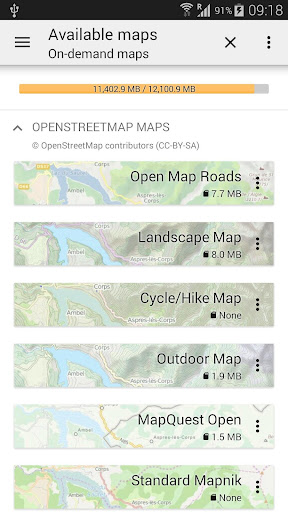 All-In-One Offline Maps Bildschirmfoto 2