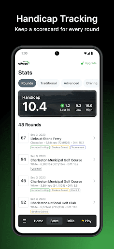 Golf GPS & Scorecard by SwingU Bildschirmfoto 1