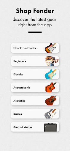 Fender Gitarre Stimmgerät Bildschirmfoto 7