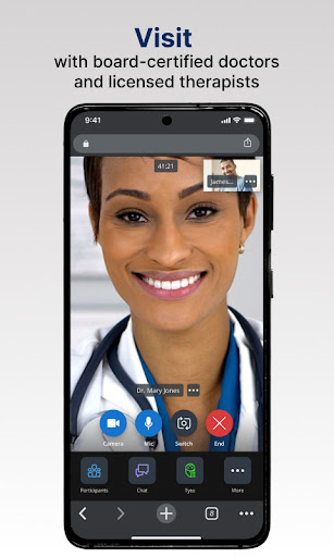 LiveHealth Online Mobile Bildschirmfoto 1