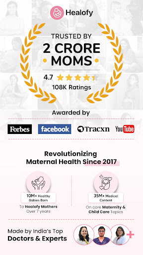 Healofy Pregnancy & Parenting Bildschirmfoto 4