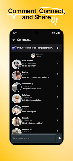 Spreaker Podcasts Bildschirmfoto 5