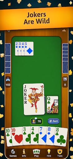 Rummy - Classic Card Game Bildschirmfoto 4