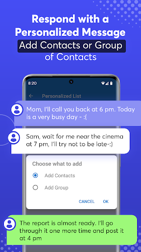 SMS Auto Reply - Autoresponder Bildschirmfoto 4