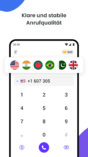 Duo Call–globales Telefonieren Bildschirmfoto 1