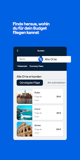 Skyscanner Flüge Hotels Autos Bildschirmfoto 6