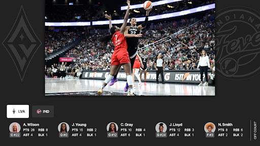 WNBA - Live Games & Scores Bildschirmfoto 8