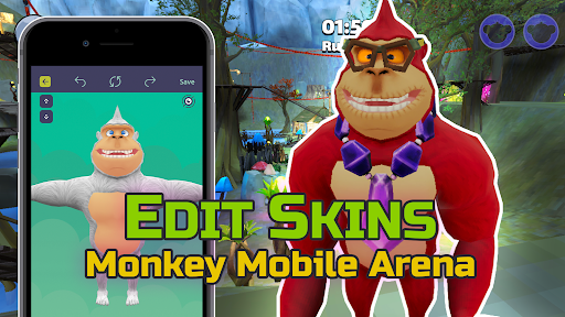 Gorilla Skins for Monkey Arena Bildschirmfoto 1