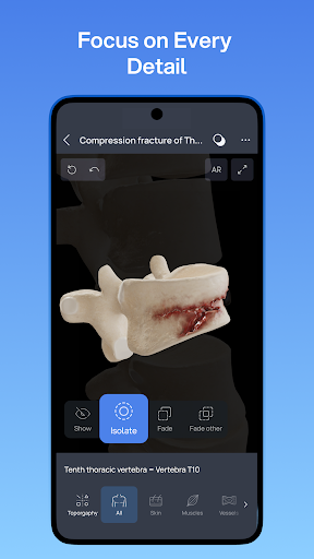 VOKA 3D Anatomie Atlas Lernen Bildschirmfoto 2