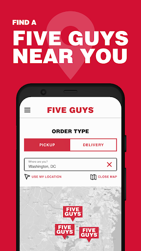 Five Guys Burgers & Fries Bildschirmfoto 1
