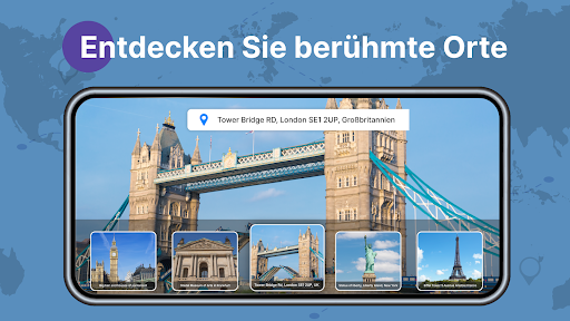 Street View Live 3D-GPS-Karte Bildschirmfoto 1