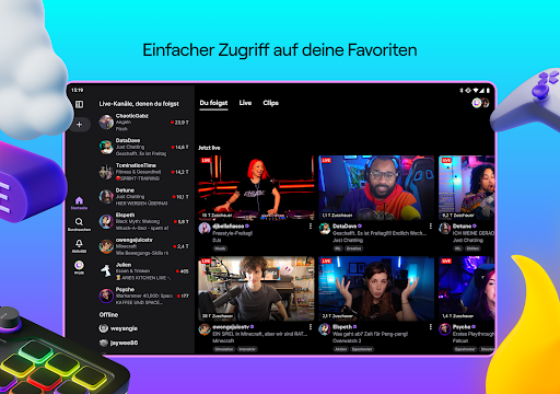 Twitch: Live-Streaming Bildschirmfoto 14