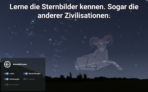 Stellarium Plus: Sternenhimmel Bildschirmfoto 2