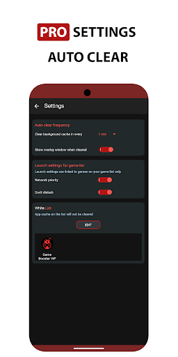 Game Booster VIP Lag Fix & GFX Bildschirmfoto 3