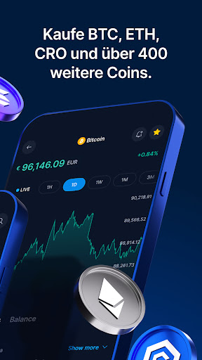 Crypto.com - Kaufe BTC ETH CRO Bildschirmfoto 2