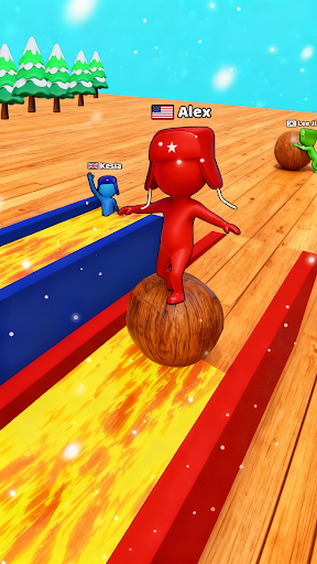 Snow Race 3D™: Fun Racing Bildschirmfoto 7