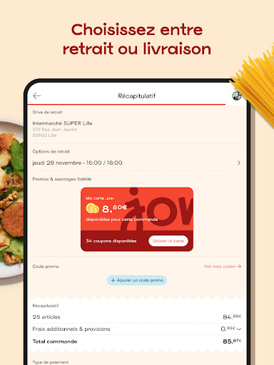 Jow - Recettes et courses Bildschirmfoto 21