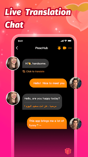 PeacHub - Online Video Chat Bildschirmfoto 2
