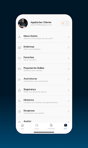 AppBarber: Cliente Bildschirmfoto 4