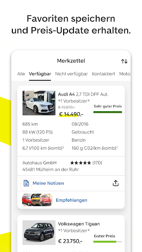 AutoScout24: Autos kaufen Bildschirmfoto 8