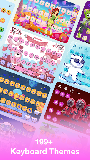 Emoji Keyboard: Fonts & Themes Bildschirmfoto 1