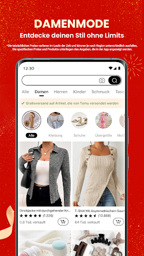 Temu: Shoppe wie Milliardäre Bildschirmfoto 2