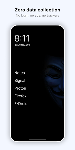Olauncher. Minimal AF Launcher Bildschirmfoto 5