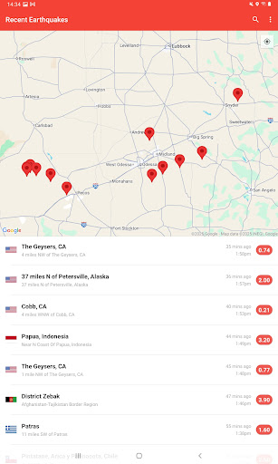 My Earthquake Alerts Pro Bildschirmfoto 4