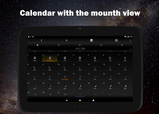 Moon Phase Calendar Bildschirmfoto 6