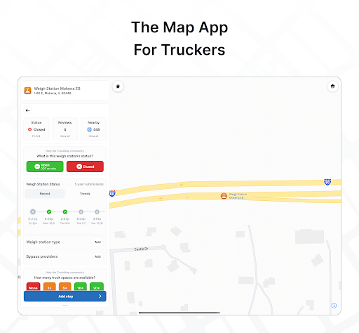 TruckMap - Truck GPS Routes Bildschirmfoto 14