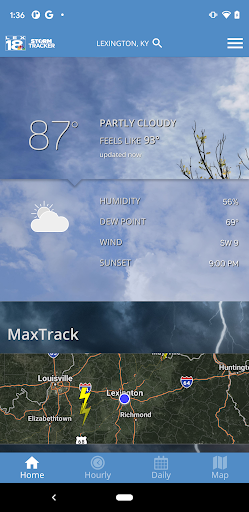LEX18 Storm Tracker Weather Bildschirmfoto 2