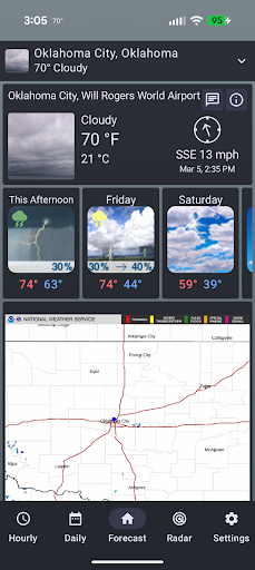 US Public Weather Bildschirmfoto 2