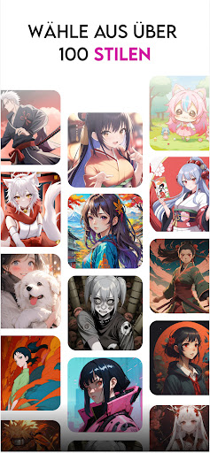 Genie: Anime-KI-Kunstgenerator Bildschirmfoto 2