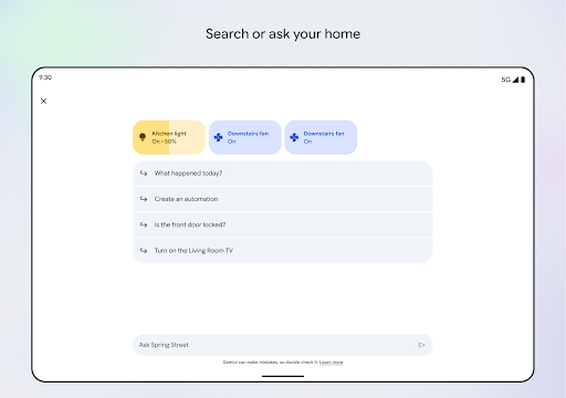 Google Home Bildschirmfoto 9