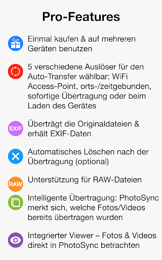 PhotoSync Bundle Add-On Bildschirmfoto 9