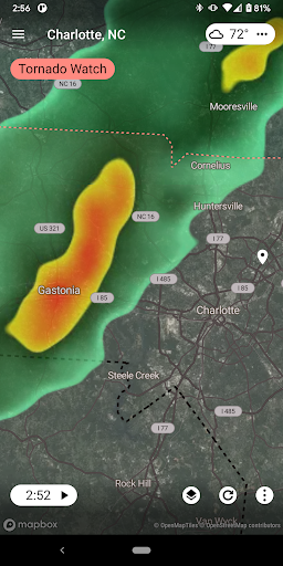 RadarX: Weather Radar/Forecast Bildschirmfoto 4