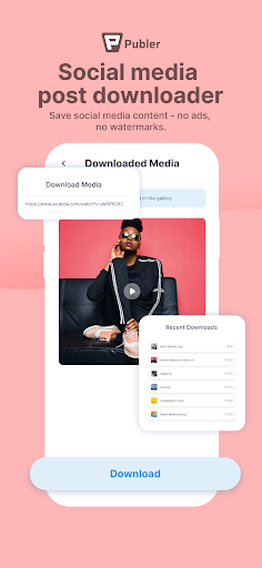 Publer: Social Media Tools Bildschirmfoto 4