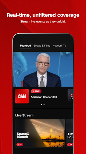 CNN: Live & Breaking News Bildschirmfoto 1