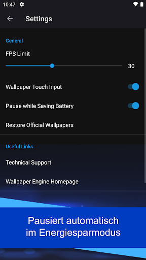 Wallpaper Engine Bildschirmfoto 2