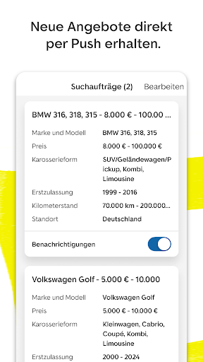 AutoScout24: Autos kaufen Bildschirmfoto 5