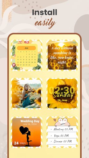 Widget 2026 - Esthetic Widgets Bildschirmfoto 5