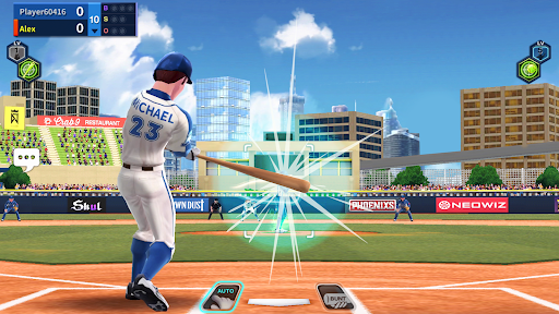 Baseball Clash: Echtzeitspiel Bildschirmfoto 1