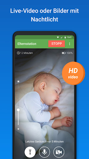 Babyphone 3G - Video Babyfon Bildschirmfoto 1