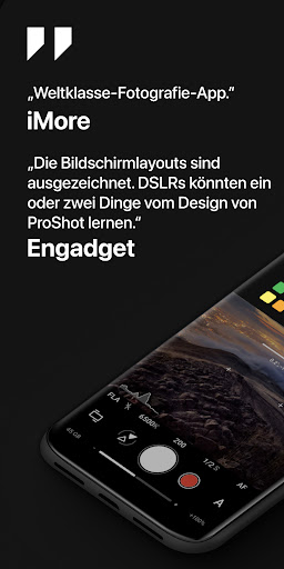 ProShot Bildschirmfoto 3