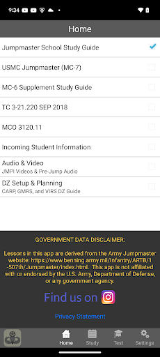 Jumpmaster PRO Study Guide Bildschirmfoto 4