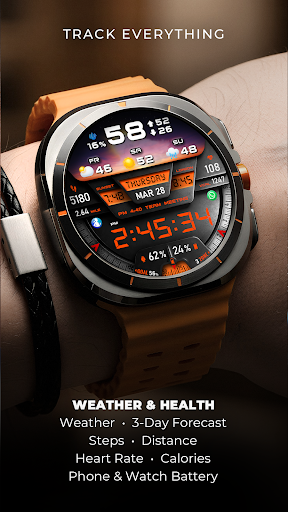 PER27 Digital Watch Face Bildschirmfoto 11