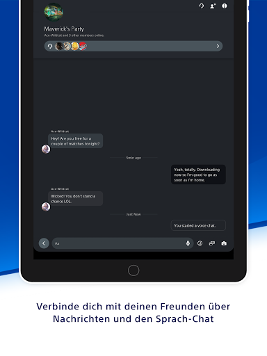 PlayStation App Bildschirmfoto 2