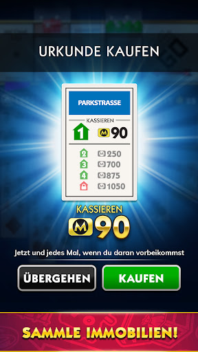 MONOPOLY Solitaire Kartenspiel Bildschirmfoto 1